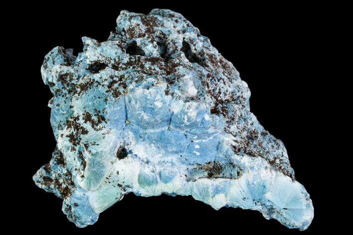 Light-Blue Shattuckite Specimen - Tantara Mine, Congo #111707